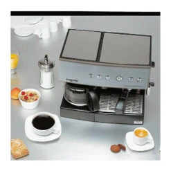 MAGIMIX Combiné Cafetière Expresso/Filtre Automatique Chromé Mat -Magimix Soldes Boutique magimix combine cafetiere expressofiltre automatique chrome mat 8