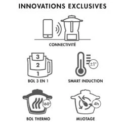 MAGIMIX Cook EXPERT Connect Robot Multifonctions Cuiseur Chromé Mat -Magimix Soldes Boutique magimix cook expert connect robot multifonctions cuiseur chrome mat 17