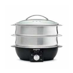 MAGIMIX Couvercle Verre Inox Ovale Pour Cuit-Vapeur -Magimix Soldes Boutique magimix couvercle verre inox ovale pour cuit vapeur 3