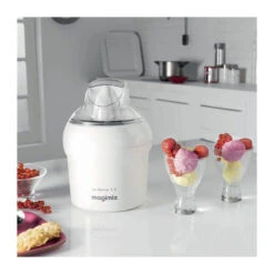 MAGIMIX Glacière Sorbetière 1.5L Blanc 9 MAGIMIX Glacière Sorbetière 1.5L Blanc -Magimix Soldes Boutique magimix glaciere sorbetiere 15l blanc 3
