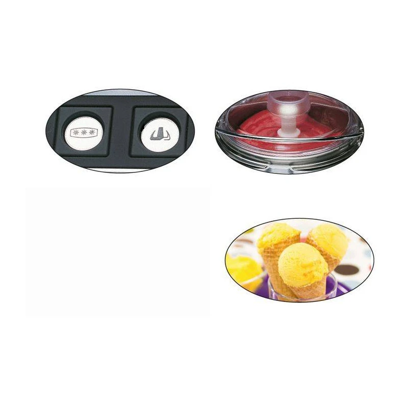 MAGIMIX Glacière Sorbetière 1.5L Rouge 4 MAGIMIX Glacière Sorbetière 1.5L Rouge – Image 4