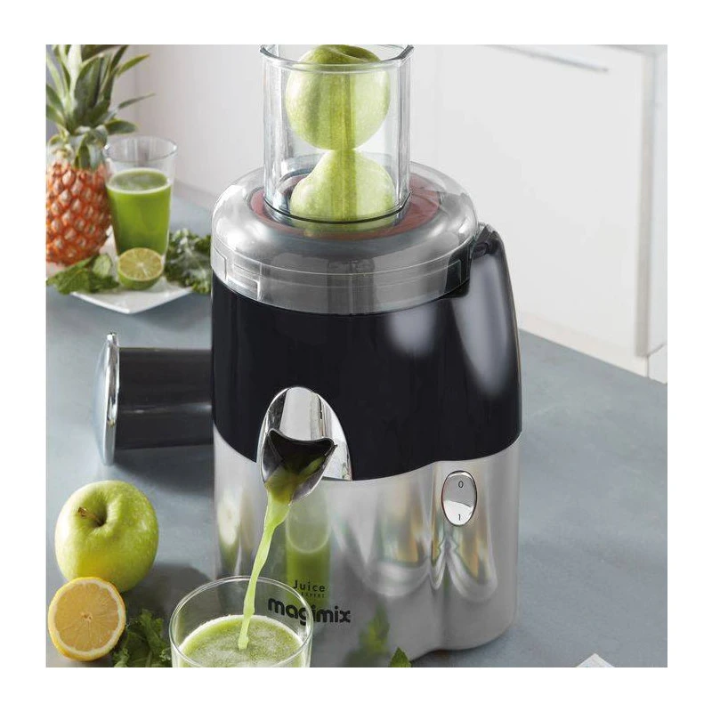 MAGIMIX Juice Expert 4 Extracteur Centrifugeuse Multifonction Noir/chromé Mat 11 MAGIMIX Juice Expert 4 Extracteur Centrifugeuse Multifonction Noir/chromé Mat – Image 11