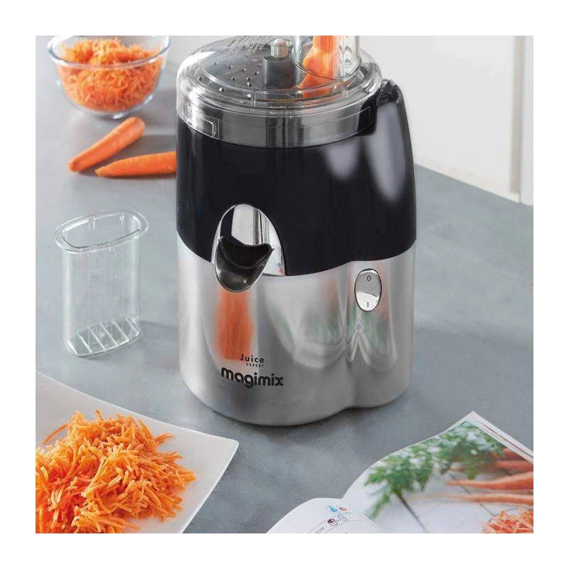 MAGIMIX Juice Expert 4 Extracteur Centrifugeuse Multifonction Noir/chromé Mat 19 MAGIMIX Juice Expert 4 Extracteur Centrifugeuse Multifonction Noir/chromé Mat – Image 19