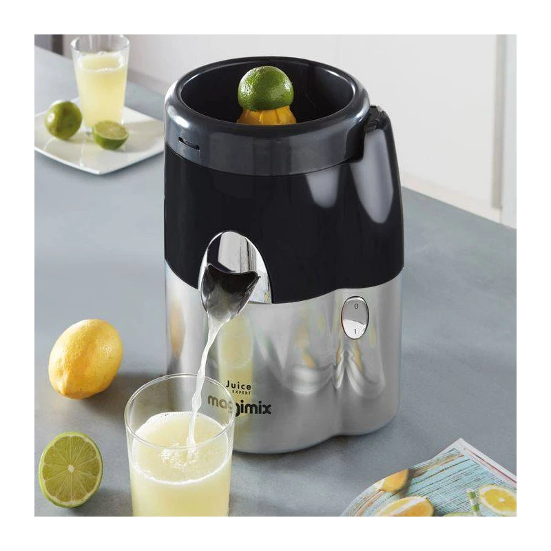MAGIMIX Juice Expert 4 Extracteur Centrifugeuse Multifonction Noir/chromé Mat 4 MAGIMIX Juice Expert 4 Extracteur Centrifugeuse Multifonction Noir/chromé Mat – Image 4