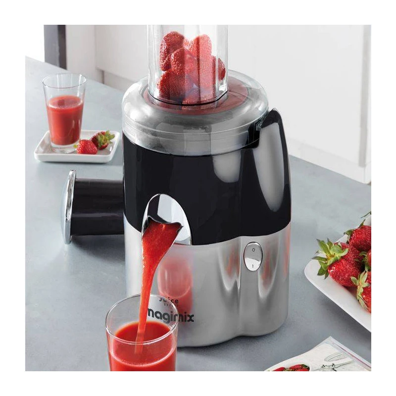 MAGIMIX Juice Expert 4 Extracteur Centrifugeuse Multifonction Noir/chromé Mat 5 MAGIMIX Juice Expert 4 Extracteur Centrifugeuse Multifonction Noir/chromé Mat – Image 5