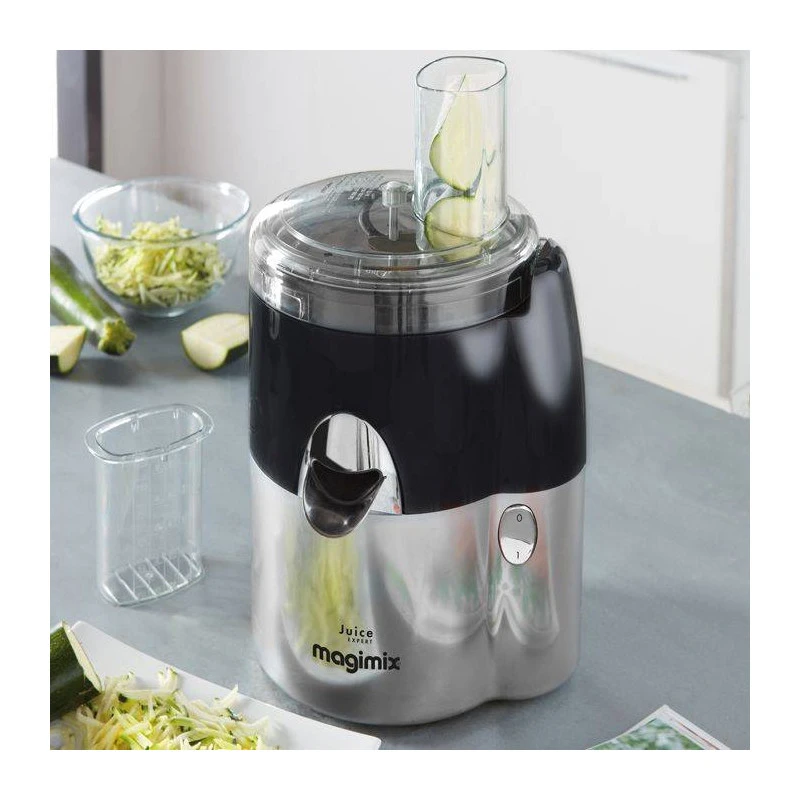 MAGIMIX Juice Expert 4 Extracteur Centrifugeuse Multifonction Noir/chromé Mat 10 MAGIMIX Juice Expert 4 Extracteur Centrifugeuse Multifonction Noir/chromé Mat – Image 10