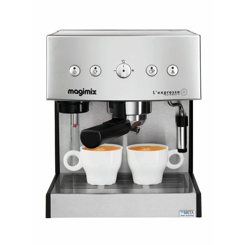 MAGIMIX Machine à Café Expresso Cafetière Automatique Dosettes/Café Moulu Chromé Mat 8 MAGIMIX Machine à Café Expresso Cafetière Automatique Dosettes/Café Moulu Chromé Mat – Image 8