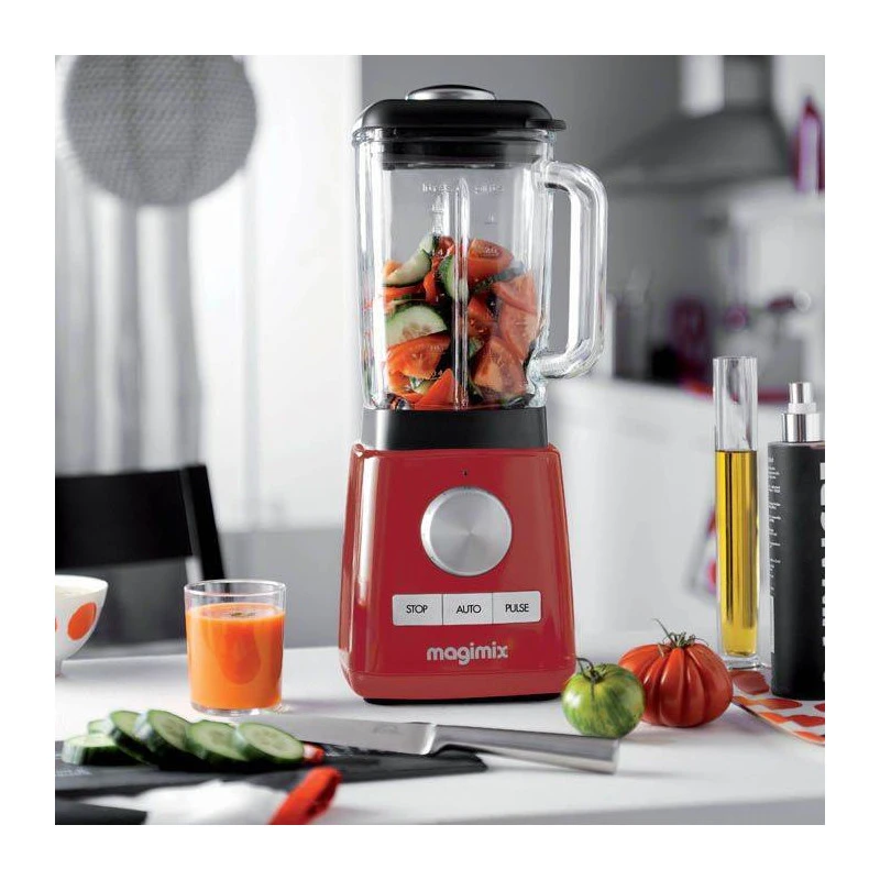MAGIMIX Power Blender 4 1,8L Laqué Rouge 4 MAGIMIX Power Blender 4 1,8L Laqué Rouge – Image 4