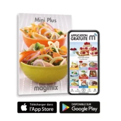 MAGIMIX Robot Multifonction MINI PLUS Bleu -Magimix Soldes Boutique magimix robot multifonction mini plus bleu p 7